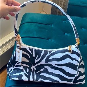 Shein Zebra print bag